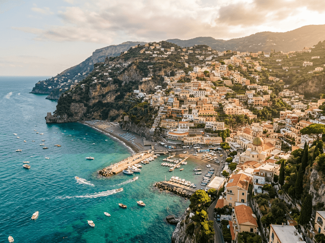 Mediterrane Küstenstadt